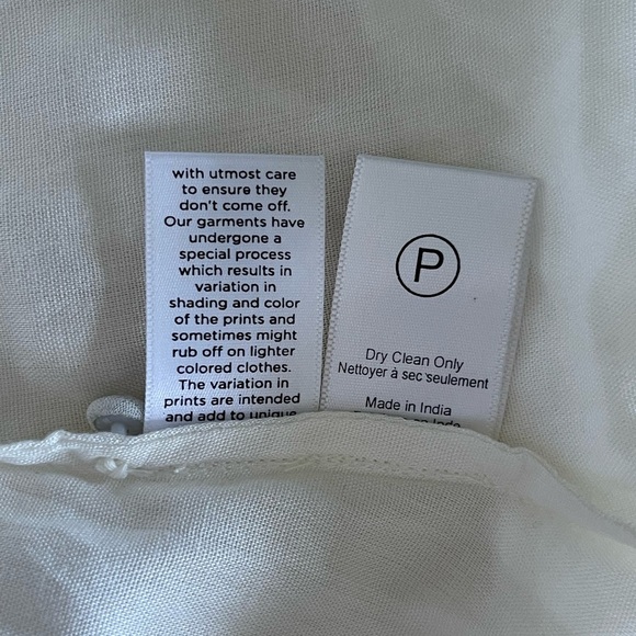 Hemant & Nandita Cleo Mini Dress Size Small - Picture 8 of 8